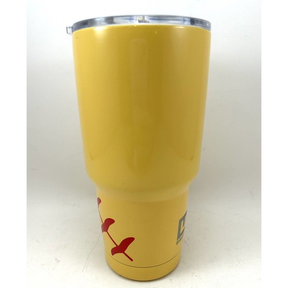 Softball‎ Tumbler 30oz Urbanifi Coffee Travel Mug Yellow Cup W/ Lid - Picture 4 of 11